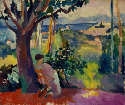 Il pasto alla villa Demiè da Henri Charles Manguin