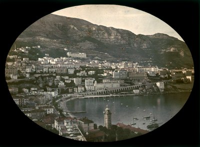 La città e il golfo di Monaco da Henri Chouanard