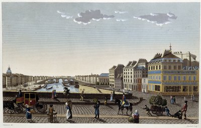 Parigi, il ponte Notre-Dame - in “Vues de Paris” da Henri Courvoisier Voisin