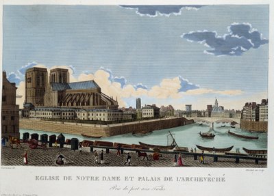 La chiesa di Notre-Dame e il palazzo dell