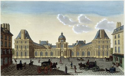 Veduta del Palais du Luxembourg, circa 1820 - in “Vues de Paris” da Henri Courvoisier Voisin