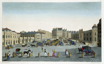 Veduta del Palais Royal e del Château d