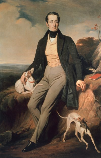 Ritratto di Alphonse de Lamartine da Henri Decaisne