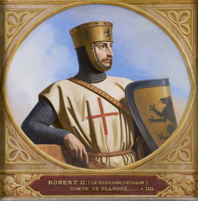 Roberto II di Gerusalemme da Henri Decaisne