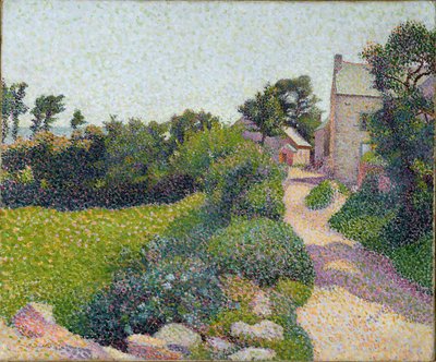 La strada al sole, c.1887 da Henri Delavallee
