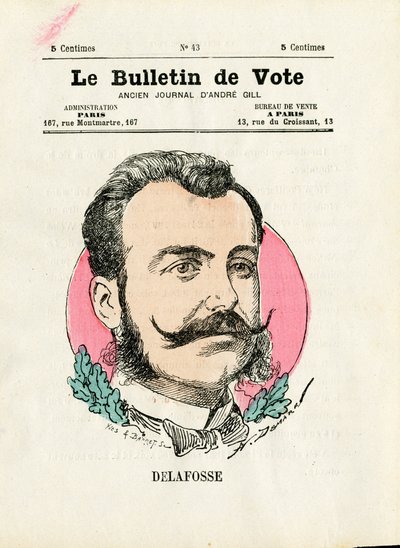 Ballot 2a serie, Satirico a colori: Delafosse - Illustrazione di Henri Demare da Henri Demare