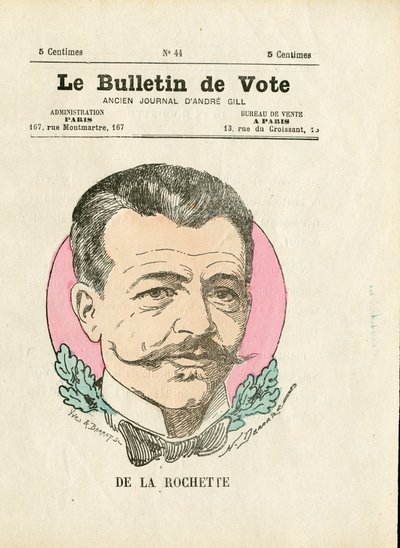 Ballot 2nd series, Satirico a Colori: De la Rochette da Henri Demare