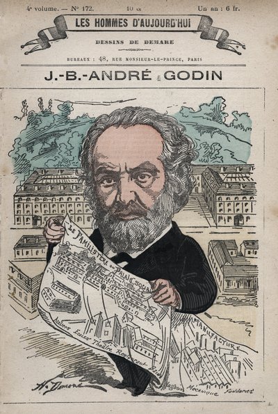 Familistero di Guisa - Il Familistero di Guisa e il suo fondatore Jean-Baptiste André Godin (1817-88), da 