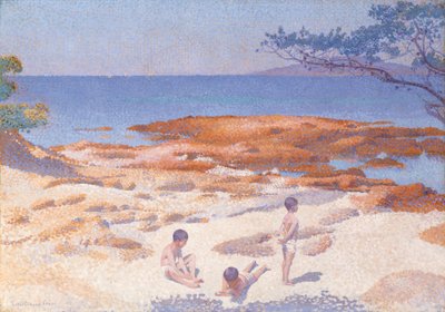 Spiaggia a Cabasson Baigne-Cul da Henri Edmond Cross