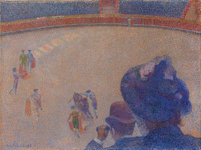 Corse dei tori, 1891-1892 da Henri Edmond Cross