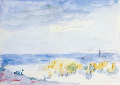 Paesaggio costiero da Henri Edmond Cross