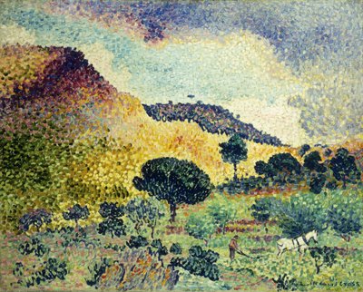 La catena dei Maures, giugno 1906-aprile 1907 da Henri Edmond Cross
