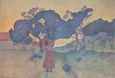 La Ferme Soir, 1893 da Henri Edmond Cross