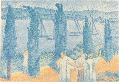 La passeggiata da Henri Edmond Cross