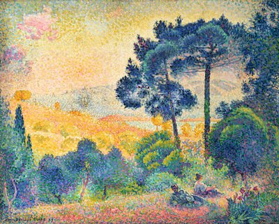 Paesaggio della Provenza, 1898 da Henri Edmond Cross