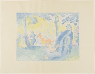 Les Champs Élysées da Henri Edmond Cross