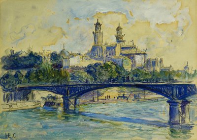 La Senna davanti al Trocadero da Henri Edmond Cross