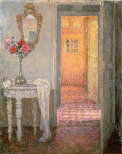Interno di un Ingresso da Henri Eugene Augustin Le Sidaner