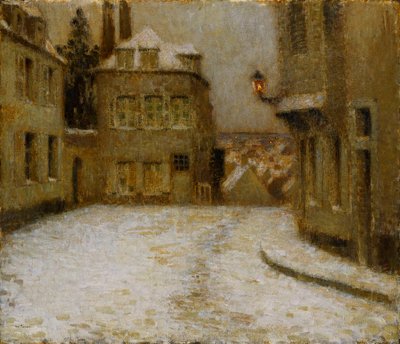 Neve, Montmartre da Henri Eugene Augustin Le Sidaner