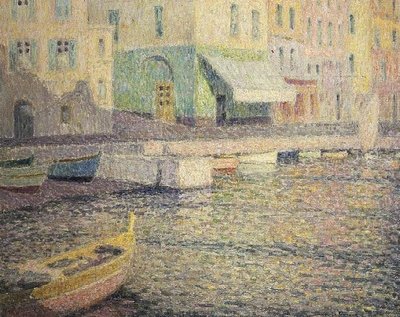 Porto a Villefranche Sur Mer da Henri Eugene Augustin Le Sidaner