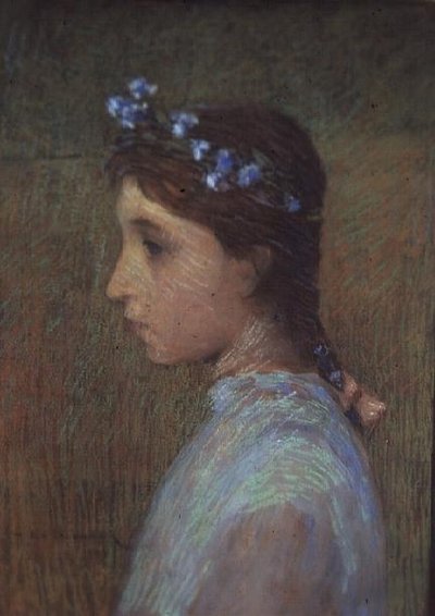 Ritratto di Marguerite Le Sidaner da Henri Eugene Augustin Le Sidaner