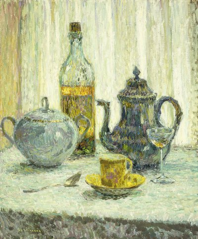 Natura Morta da Henri Eugene Augustin Le Sidaner