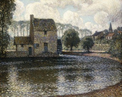 Il mulino grigio da Henri Eugene Augustin Le Sidaner