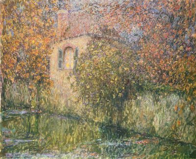 La Casa sul Fiume da Henri Eugene Augustin Le Sidaner