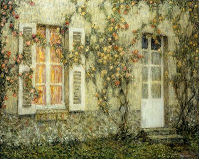 La Casa delle Rose da Henri Eugene Augustin Le Sidaner