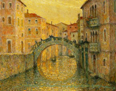 Il Sole del Mattino, Venezia da Henri Eugene Augustin Le Sidaner