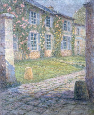 La Casa delle Rose a Versailles da Henri Eugene Augustin Le Sidaner