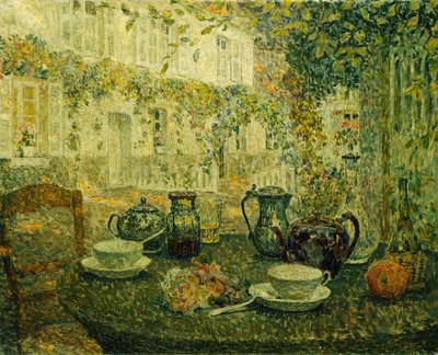La Tavola di Pietra da Henri Eugene Augustin Le Sidaner