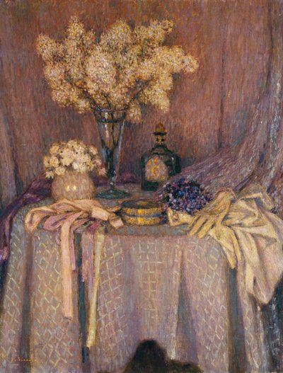 La Tavola, Armonia Porpora da Henri Eugene Augustin Le Sidaner