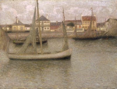 Barche, Heyst da Henri Eugene Le Sidaner