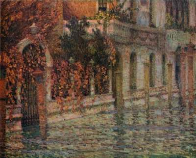 Il Palazzo Bianco, Autunno, Venezia da Henri Eugene Le Sidaner