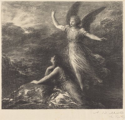 Debutto da "Il paradiso e la peri" (2ª tavola) da Henri Fantin-Latour