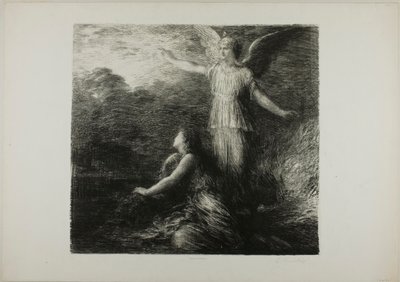 Paradiso e il Peri (Apertura), prima tavola da Henri Fantin-Latour