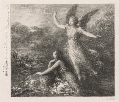 Paradiso e il Peri da Henri Fantin Latour