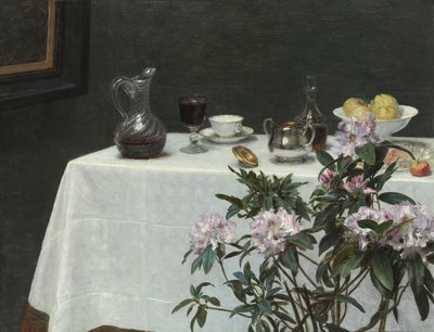 Natura morta: Angolo di tavolo da Henri Fantin-Latour
