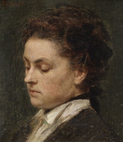 Studio per il ritratto di Victoria Dubourg, moglie dell