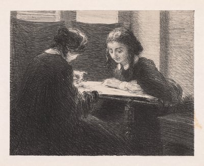 Le ricamatrici da Henri Fantin-Latour