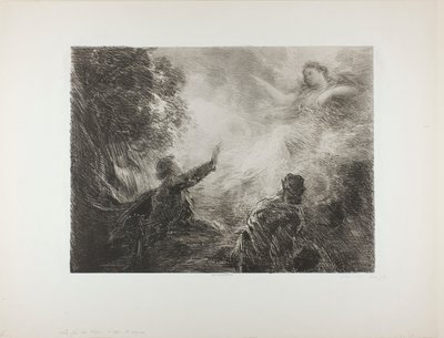 La fata delle Alpi, prima tavola da Henri Fantin-Latour