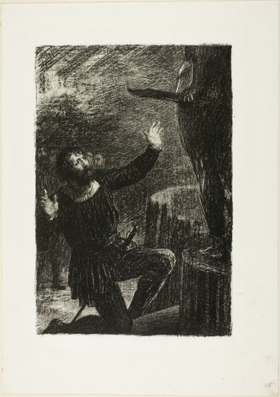 Benvenuto Cellini, Atto III: La Fusione di Perseo da Ignace Henri Jean Fantin Latour