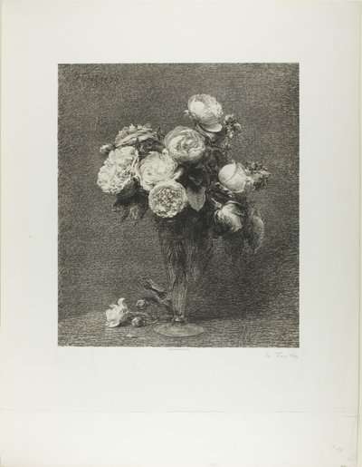 Bouquet di rose da Henri Fantin Latour