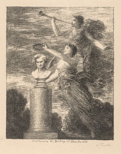 Centenario di Hector Berlioz da Ignace Henri Jean Fantin Latour