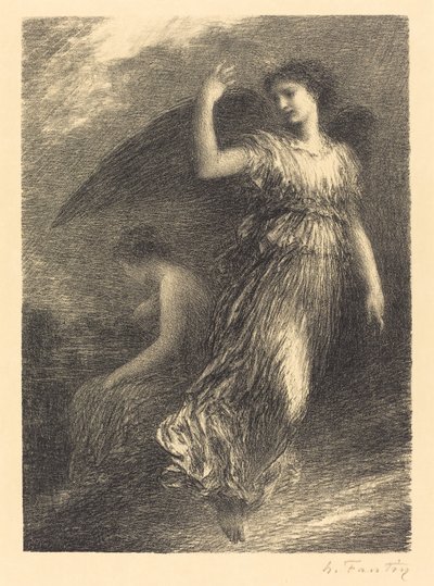 Debutto da "Paradiso e il Peri" (3ª tavola) da Ignace Henri Jean Fantin Latour