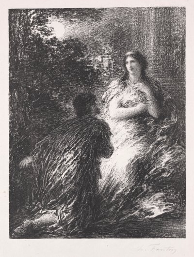 Duo dei Troiani da Ignace Henri Jean Fantin Latour