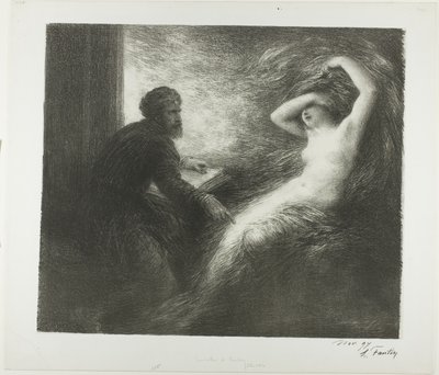 Evocazione di Kundry da Ignace Henri Jean Fantin Latour