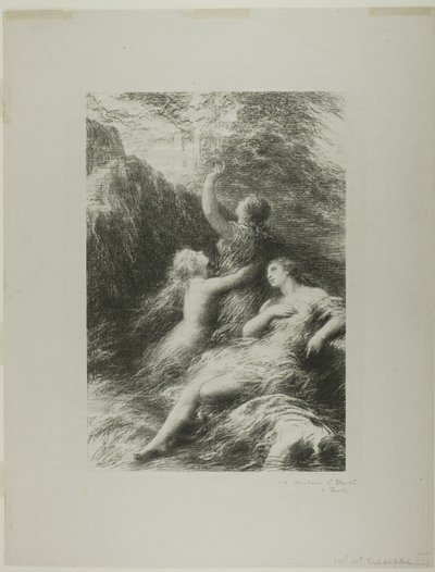 Finale al Crepuscolo degli Dei da Ignace Henri Jean Fantin Latour