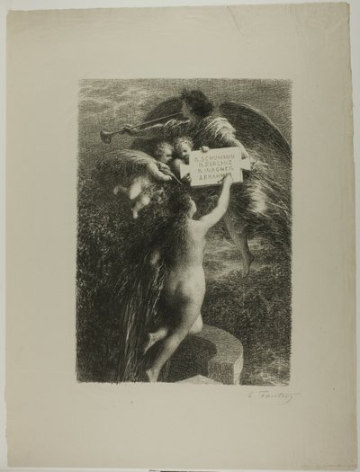 Frontespizio: Verità da Ignace Henri Jean Fantin Latour